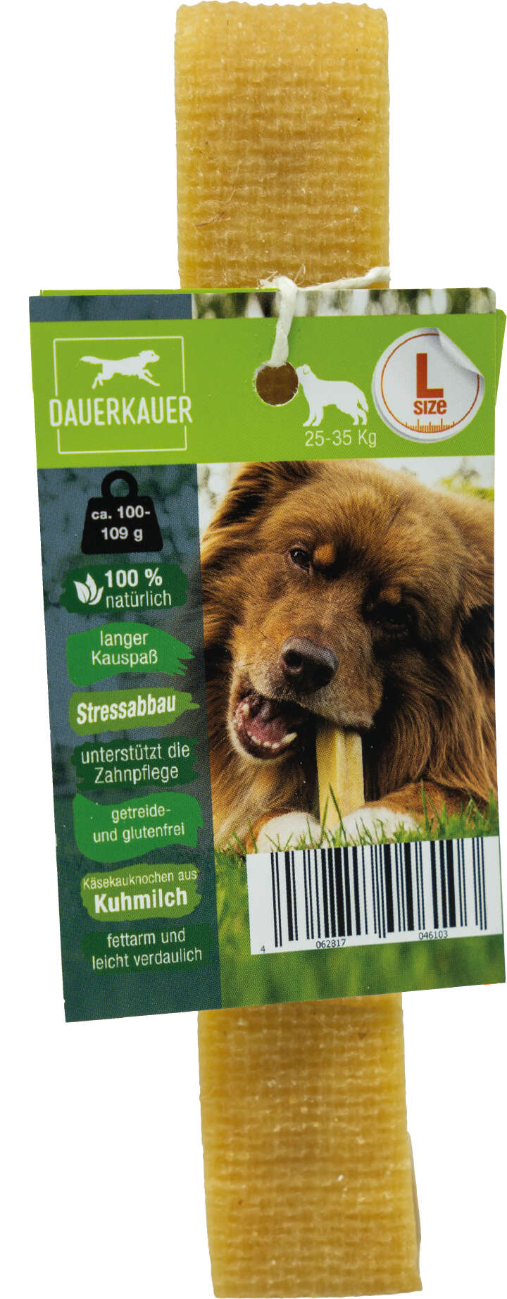 DAUERKAUER Hunde-Käsekauknochen